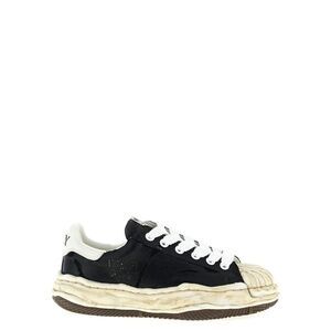 Maison Mihara Yasuhiro Black Cotton Men's Sneakers